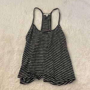 Knit racer back tank top
